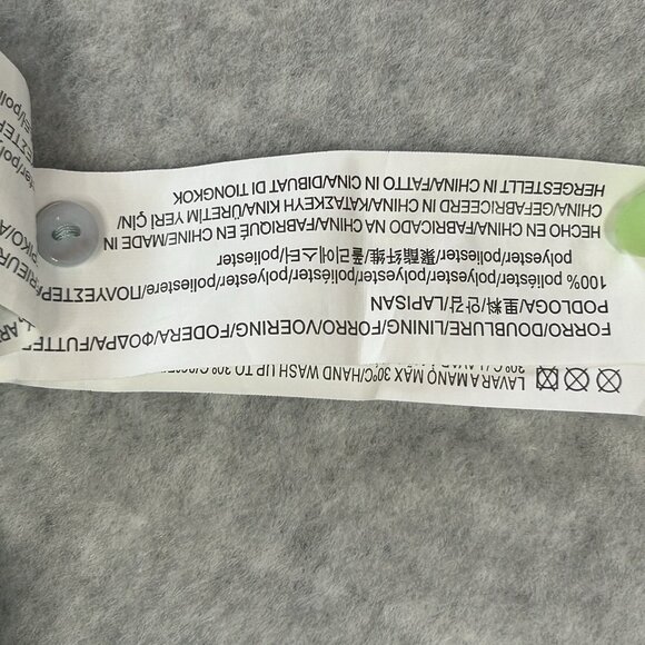 PULL & BEAR Mint Green Blouse EURO S Peter Pan Collar Sheer Layered Sleeveless - Picture 9 of 9